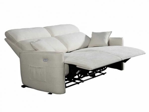 Sofá con 2 Relax motor eléctrico de tela Ref.4587 10201