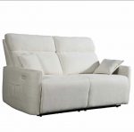 Sofá con 2 Relax motor eléctrico de tela Ref.4587 10201