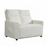 Sofá con 2 Relax motor eléctrico de tela Ref.4587 10201