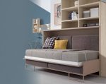 Cama abatible horizontal con Sofá para colchón de 90x190 (Disponible en más medidas) REF.67 1007 Juv