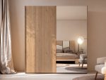 Armario de 2 puertas correderas con puerta de cristal Ref.11 1443 CT
