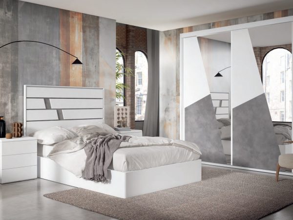 Dormitorio de matrimonio moderno con Canapé Ref.15 1443 CT