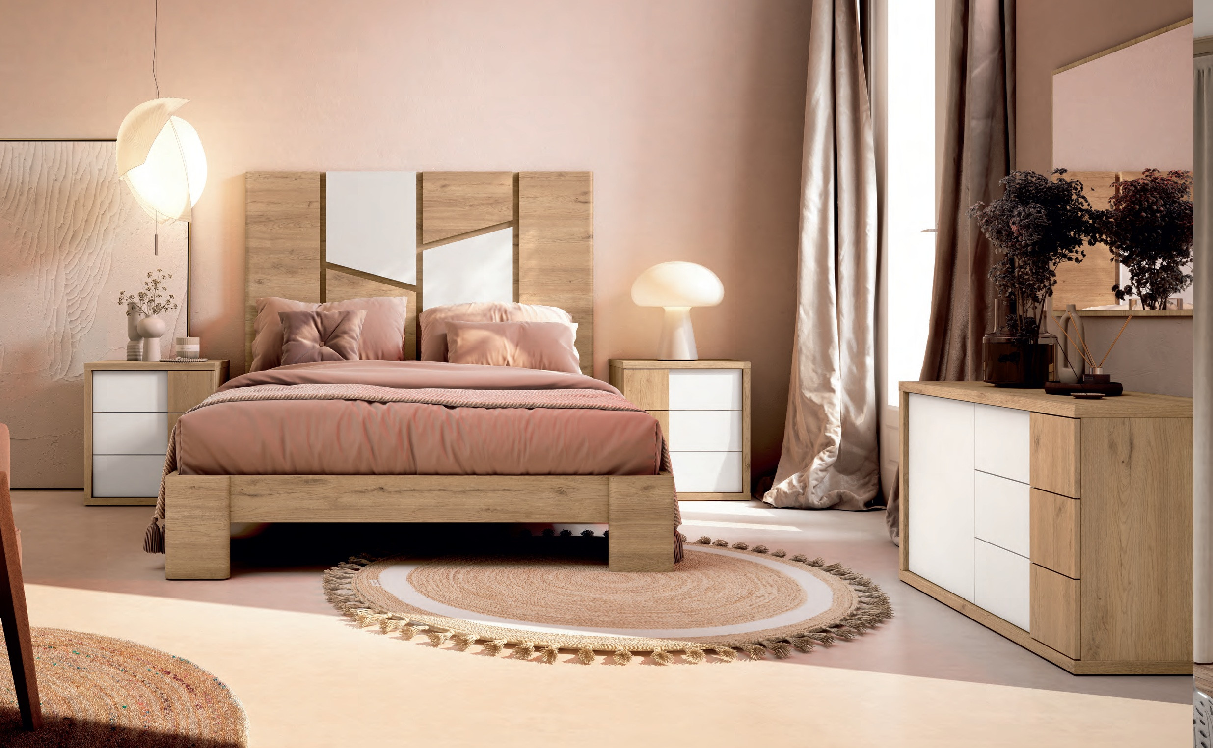 Dormitorio de matrimonio moderno Ref.23 1443 CT Dormitorio de matrimonio moderno Ref.23 1443 CT