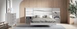Dormitorio de matrimonio moderno con luces led Ref.25 1443 CT