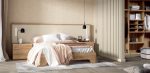 Dormitorio de matrimonio moderno con luces led Ref.Mer 01 2542