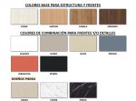 Mesa de Comedor Extensible de 160x90 con patas metálicas Ref.3452 2541
