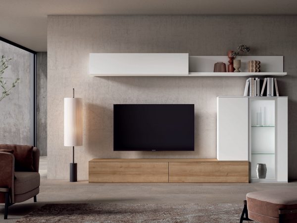 Mueble de Salón Moderno con luces led Ref.25 2541 Ind