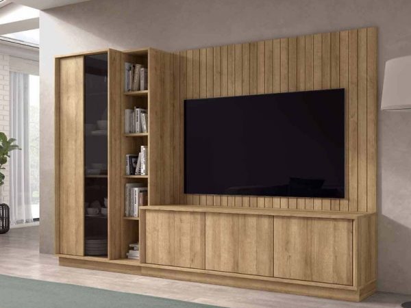 Mueble de Salón con detalles de cristal Ref.20 195 Air