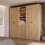 Armario de 4 puertas batientes con cajones Ref.59 399 J