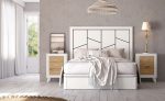 Dormitorio de matrimonio moderno con patas y con canapé Ref.34 399 J