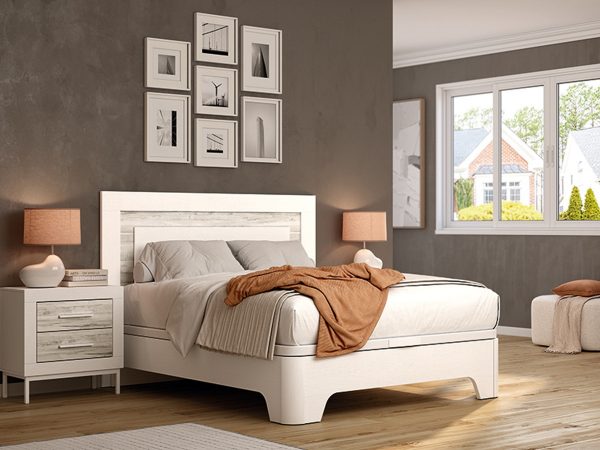 Dormitorio de matrimonio moderno con canapé Ref.60 399 J