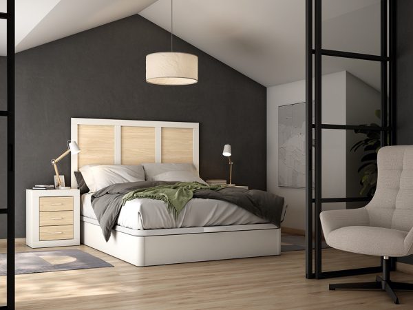 Dormitorio de matrimonio moderno con canapé Ref.68 399 J