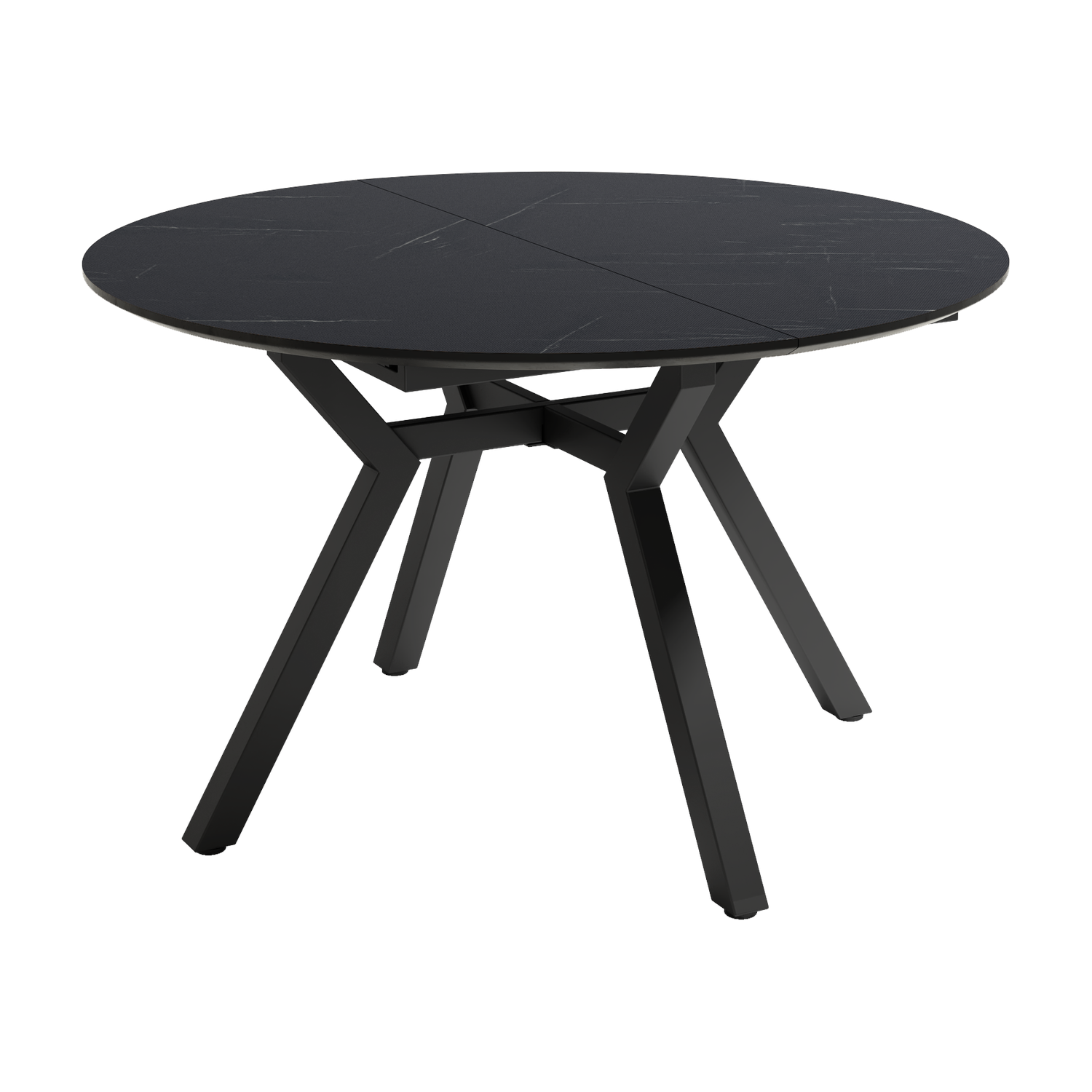 Mesa de Comedor Redonda extensible de 100x100 o 120x120 Ref.Canta-B 399 Mesa de Comedor Redonda extensible de 100x100 o 120x120 Ref.Canta-B 399