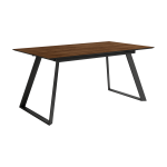 Mesa de Comedor rectangular extensible de 140x90 o 160x90 Ref.Tim-A 399