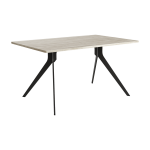Mesa de Comedor rectangular fija de 140x90, 160x90 o 180x90 Ref.Ise 399