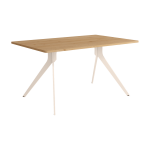 Mesa de Comedor rectangular fija de 140x90, 160x90 o 180x90 Ref.Ise 399