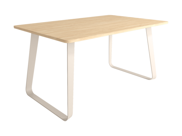Mesa de Comedor rectangular fija de 140x90, 160x90 o 180x90 Ref.Com 399