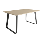 Mesa de Comedor rectangular fija de 140x90, 160x90 o 180x90 Ref.Com 399