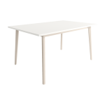 Mesa de Comedor rectangular fija de 140x90, 160x90 o 180x90 Ref.Kam 399
