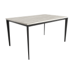 Mesa de Comedor rectangular fija de 140x90, 160x90 o 180x90 Ref.Ne 399