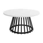 Mesa de rincón auxiliar de 80 cm x 80 cm Ref.Delt-E 399