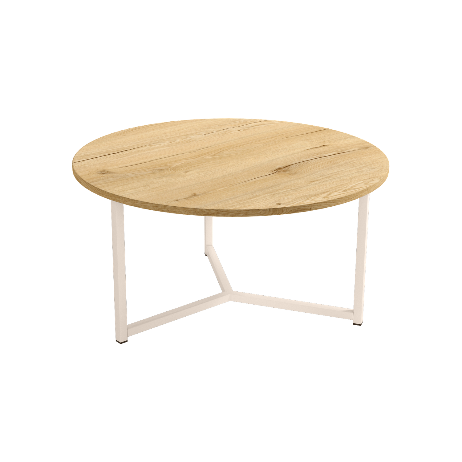 Mesa de centro fija con estructura metálica de 80 cm de diámetro Ref.Paci-A 399 Mesa de centro fija con estructura metálica de 80 cm de diámetro Ref.Paci-A 399