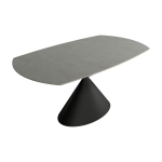 Mesa con tapa Porcelánica rectangular extensible de 160x90 Ref.Ri 399