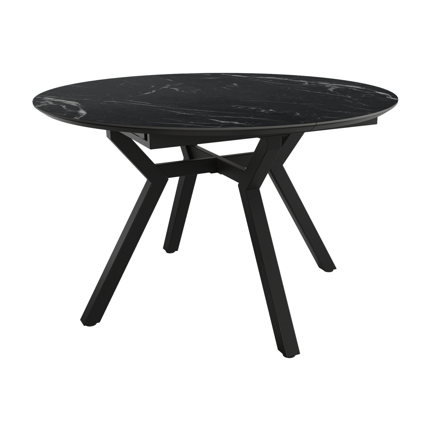 Mesa de Comedor con tapa Porcelánica Redonda extensible de 100x100 o 120x120 Ref.Ro 399 Mesa de Comedor con tapa Porcelánica Redonda extensible de 100x100 o 120x120 Ref.Ro 399