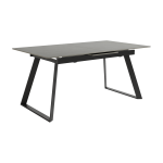 Mesa con tapa Porcelánica rectangular extensible de 140x90 o 160x90 Ref.Sao 399