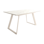 Mesa con tapa Porcelánica rectangular extensible de 140x90 o 160x90 Ref.Sen 399