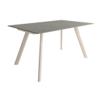 Mesa de Comedor con tapa Porcelánica rectangular fija de 160x90 o 180x90 Ref.Oma 399