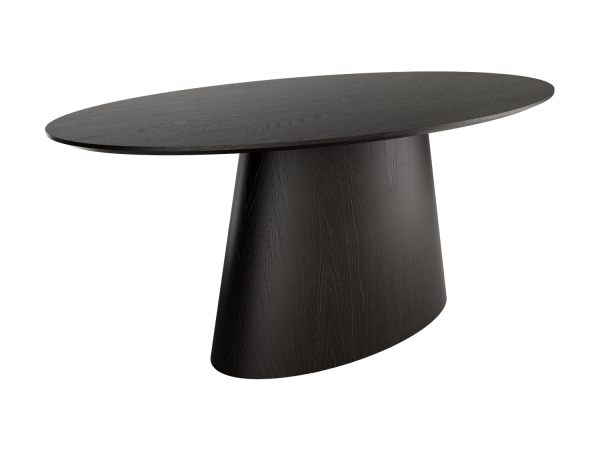 Mesa de Comedor de madera de Roble Ovalada Fija de 180x100 o 220x100 Ref.Nam-B 399