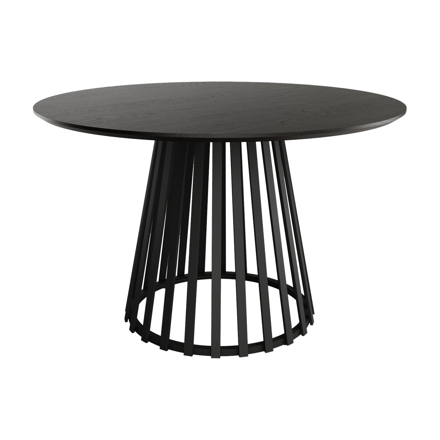 Mesa de Comedor Redonda Fija de Roble natural de 120 cm de diámetro Ref.Saha-A 399 Mesa de Comedor Redonda Fija de Roble natural de 120 cm de diámetro Ref.Saha-A 399