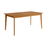 Mesa de madera de Roble rectangular extensible de 140x90 o 160x90 Ref.Aur-A 399