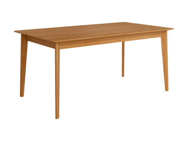 Mesa de madera de Roble rectangular extensible de 140x90 o 160x90 Ref.Aur-A 399