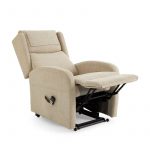 Sillón Relax eléctrico POWER LIFT con 2 MOTORES con ruedas (Plataforma elevadora) Ref.Trevi 253