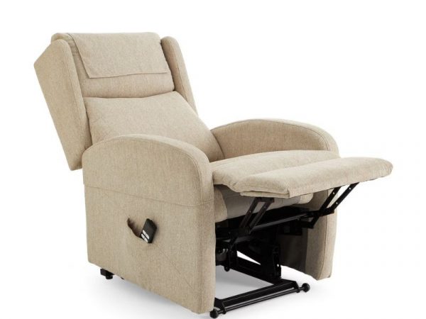 Sillón Relax eléctrico POWER LIFT con 2 MOTORES con ruedas (Plataforma elevadora) Ref.Trevi 253