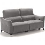 Sofá 2 Relax eléctricos con patas Ref.Berg 253