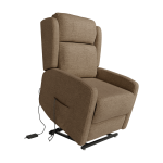 Sillón Relax eléctrico POWER LIFT con 2 Motores con ruedas (Plataforma elevadora) Ref.Lup 399