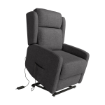 Sillón Relax eléctrico POWER LIFT con 2 Motores con ruedas (Plataforma elevadora) Ref.Lup 399