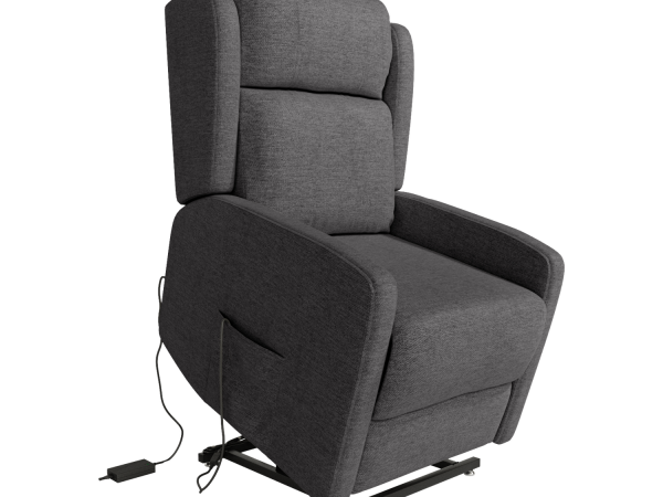 Sillón Relax eléctrico POWER LIFT con 2 Motores con ruedas (Plataforma elevadora) Ref.Lup 399