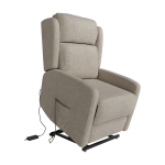 Sillón Relax eléctrico POWER LIFT con 2 Motores con ruedas (Plataforma elevadora) Ref.Lup 399