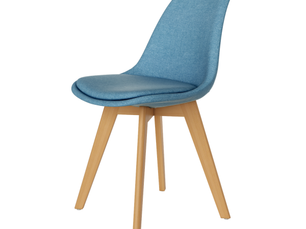 Silla de comedor nórdica Tapizada Ref.Amster 399