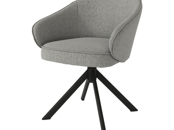 Silla de comedor- Butaca Giratoria Tapizada Ref.Vero 399
