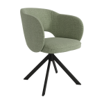 Silla de comedor- Butaca Giratoria Tapizada Ref.Cor 399