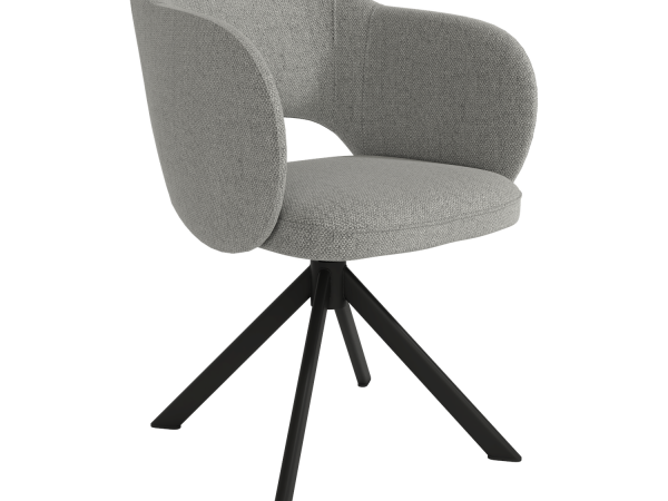 Silla de comedor- Butaca Giratoria Tapizada Ref.Cor 399