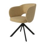 Silla de comedor- Butaca Giratoria Tapizada Ref.Cor 399