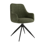 Silla de comedor- Butaca Giratoria Tapizada Ref.Montre 399