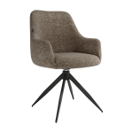 Silla de comedor- Butaca Giratoria Tapizada Ref.Montre 399