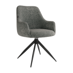 Silla de comedor- Butaca Giratoria Tapizada Ref.Montre 399